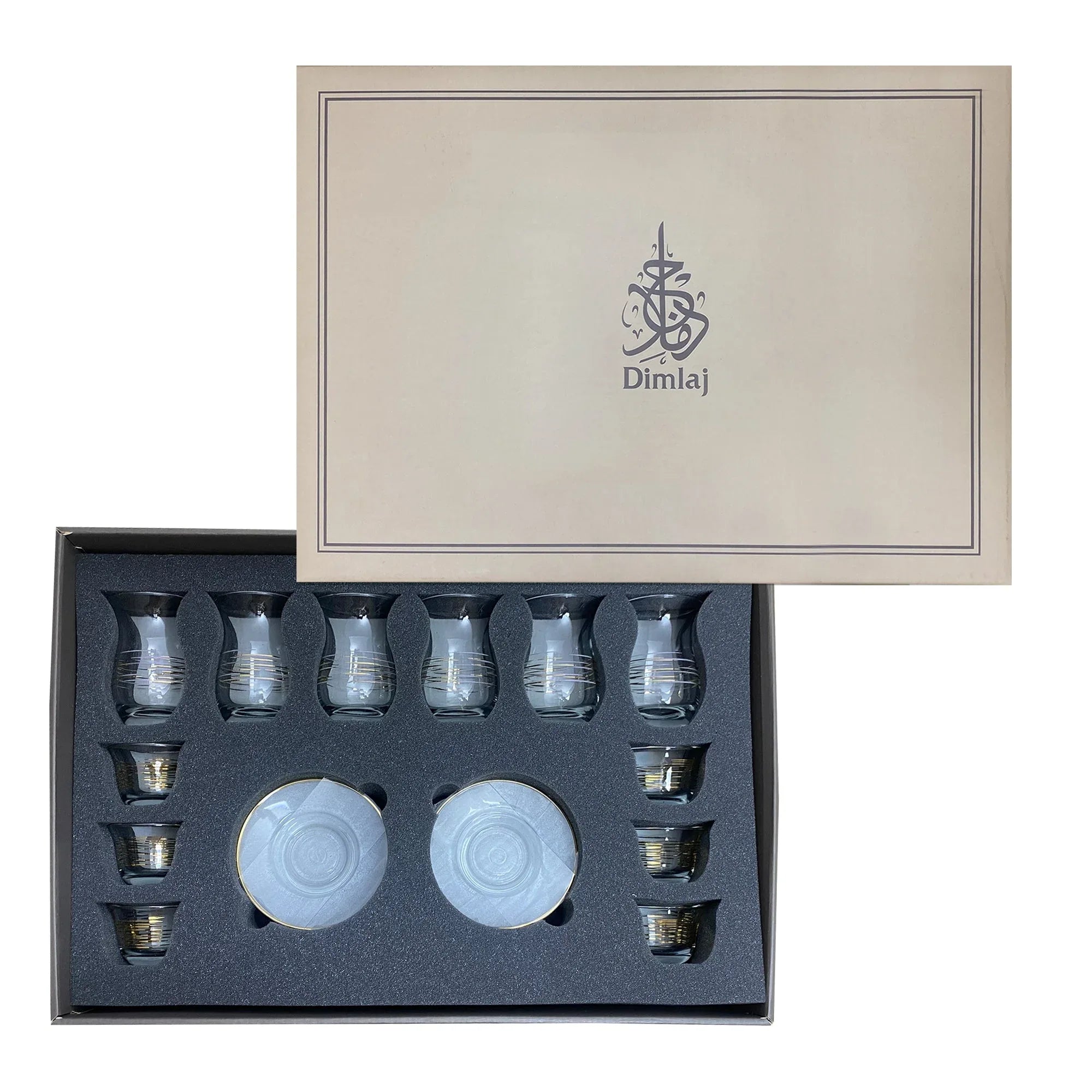 Touch Flare Set of 18 Pcs Assorted Drinkware | Home Touch Flare Set of 18 Pcs Assorted Drinkware | Home