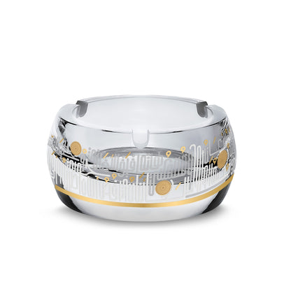 Dimlaj Hayat Glass Ashtray (Gold) - Premium Ashtrays from Hayat By Dimlaj - Just $60! Shop online now at Dimlaj Jordan 