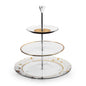 Dimlaj Hayat 3 Tiered Tray (Gold) - Premium Stands from Hayat By Dimlaj - Just $120! Shop online now at Dimlaj Jordan 
