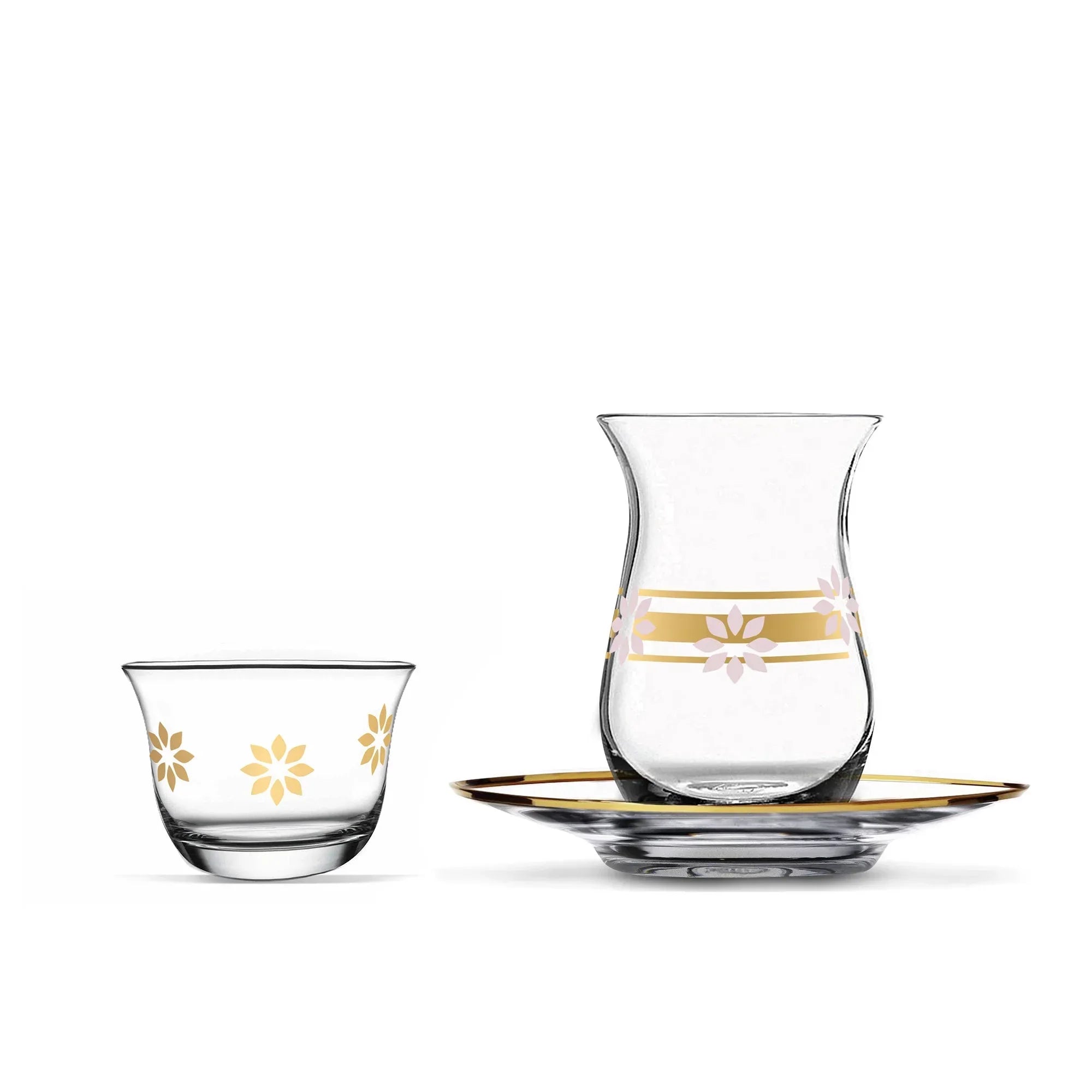 Touch Carmen Set of 18 Pcs Assorted Drinkware | Home