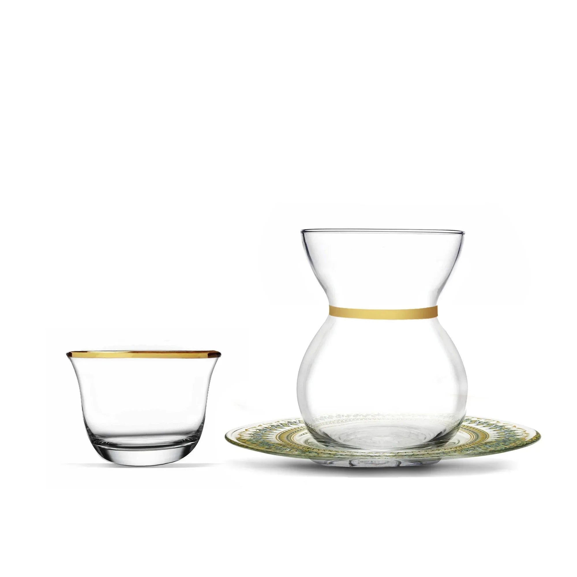 Touch Heaven Set of 18 Pcs Assorted Drinkware | Home