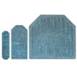 Dimlaj Hayat Table Accessories Set of 18 Pcs (Stone Blue) - Premium Accessories from Hayat By Dimlaj - Just $65! Shop online now at Dimlaj Jordan 