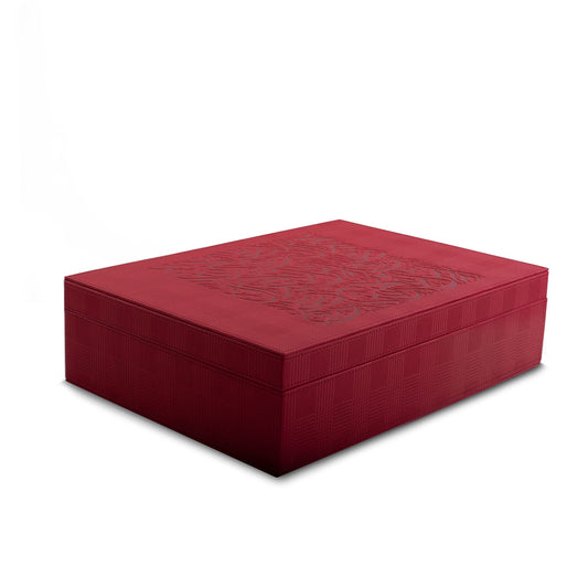 Dimlaj Nagham Large Storage Box (Red) - Premium Storage Boxes from Nagham By Dimlaj - Just $105! Shop online now at Dimlaj Jordan 