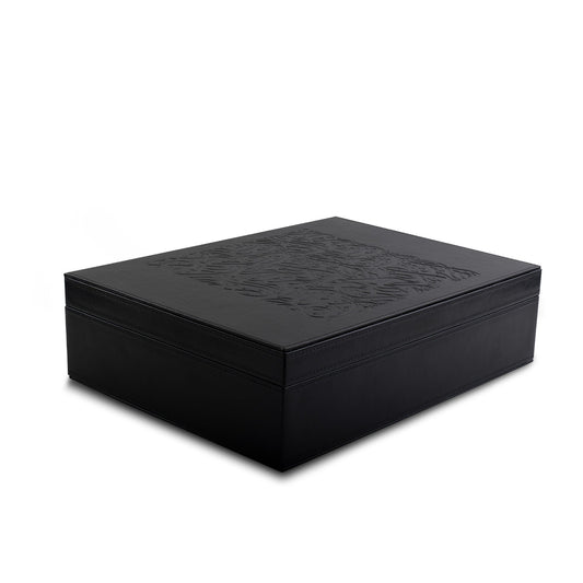 Dimlaj Nagham Large Storage Box (Black) - Premium Storage Boxes from Nagham By Dimlaj - Just $105! Shop online now at Dimlaj Jordan 