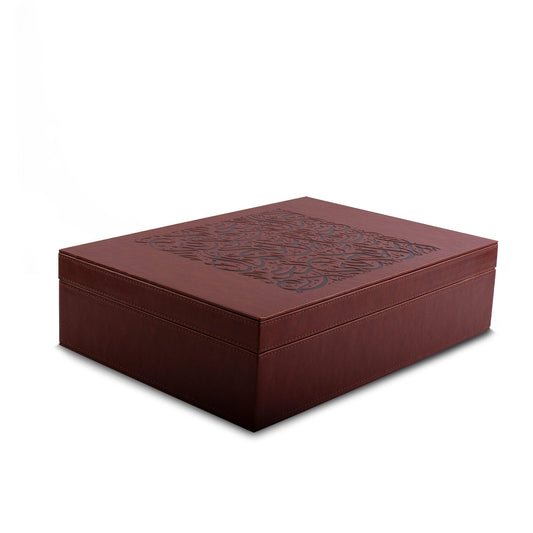 Dimlaj Nagham Large Storage Box (Umber) - Premium Storage Boxes from Nagham By Dimlaj - Just $105! Shop online now at Dimlaj Jordan 