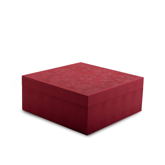 Dimlaj Nagham Small Storage Box (Red) - Premium Storage Boxes from Nagham By Dimlaj - Just $85! Shop online now at Dimlaj Jordan 