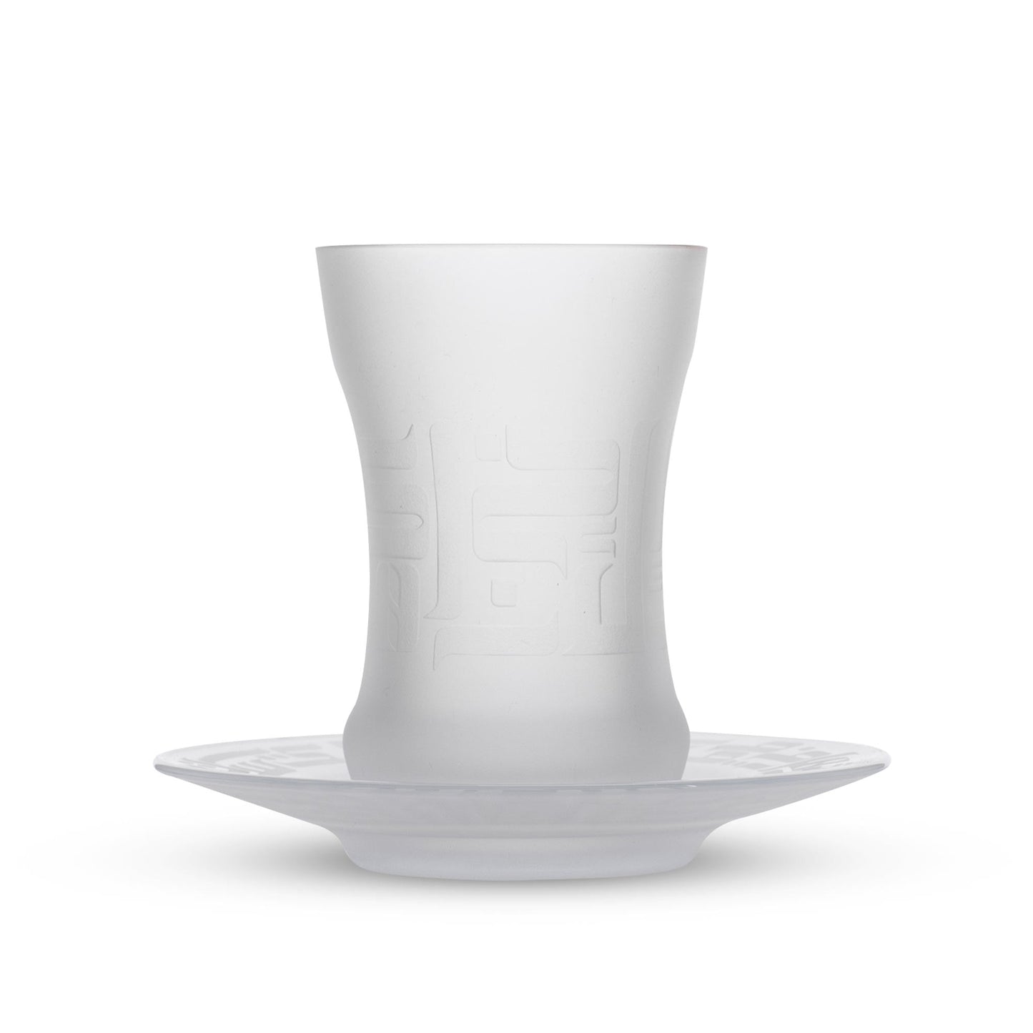 Dimlaj Dar Set of 6 Pcs Tea Cups and Saucers (Frosted) - Premium Tea Cups from Dar By Dimlaj - Just $150! Shop online now at Dimlaj Jordan 