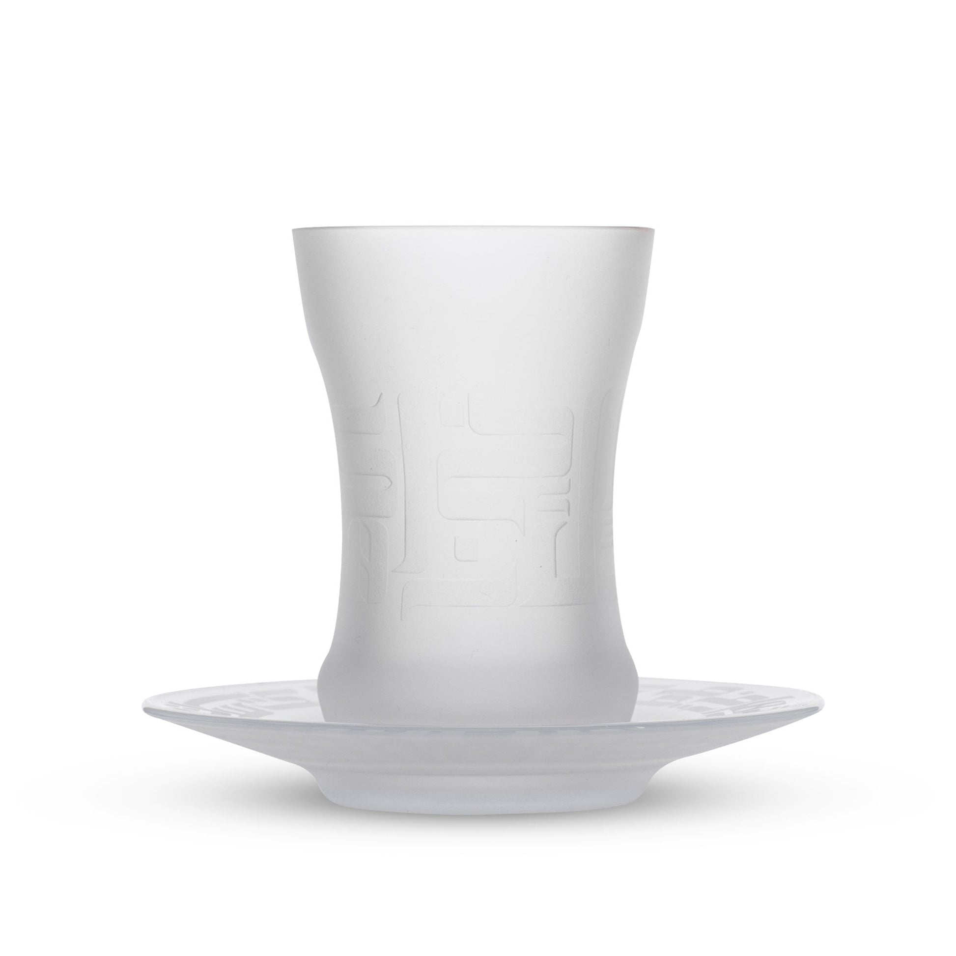 Dimlaj Dar Set of 6 Pcs Tea Cups and Saucers (Frosted) - Premium Tea Cups from Dar By Dimlaj - Just $150! Shop online now at Dimlaj Jordan 