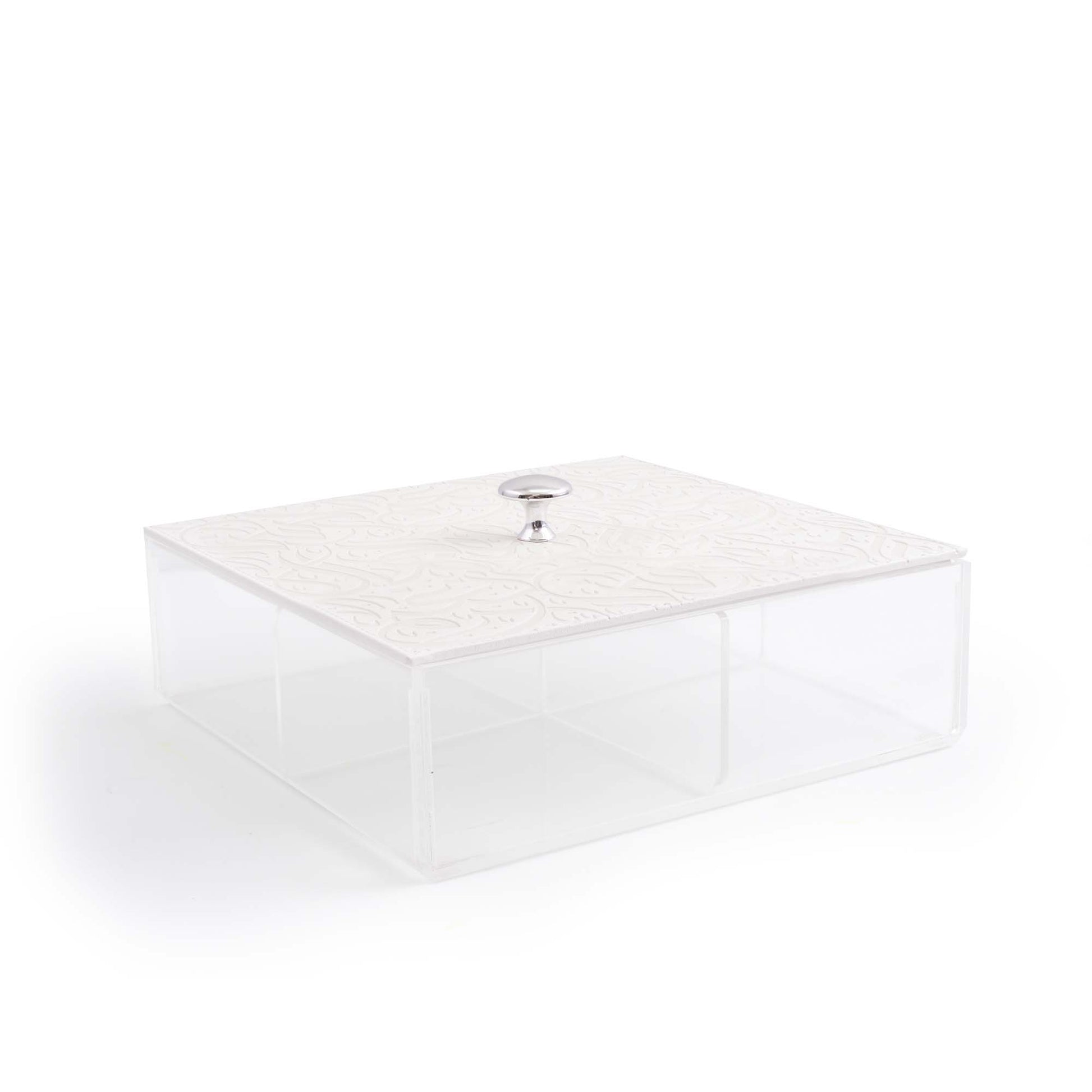 Dimlaj Nagham Small Divider Box (Metallic Pearl) - Premium Divider from Nagham By Dimlaj - Just $50! Shop online now at Dimlaj Jordan 