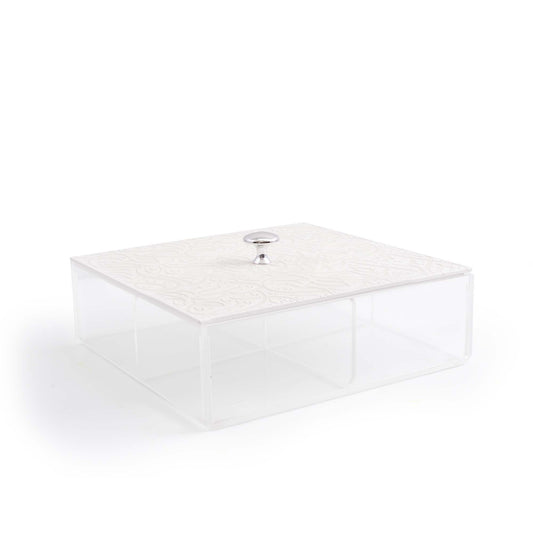 Dimlaj Nagham Small Divider Box (Metallic Pearl) - Premium Divider from Nagham By Dimlaj - Just $50! Shop online now at Dimlaj Jordan 