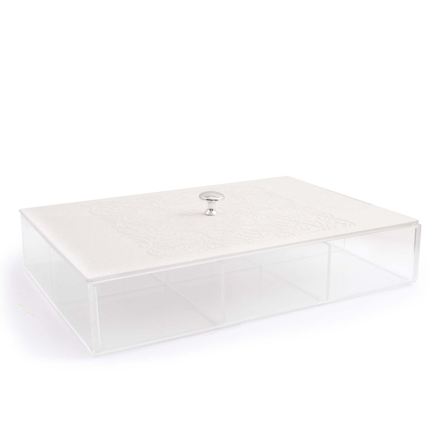 Dimlaj Nagham Large Divider Box (Metallic Pearl) - Premium Divider from Nagham By Dimlaj - Just $60! Shop online now at Dimlaj Jordan 
