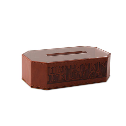 Dimlaj Hayat Tissue Box (Umber) - Premium Tissue box from Hayat By Dimlaj - Just $49! Shop online now at Dimlaj Jordan 