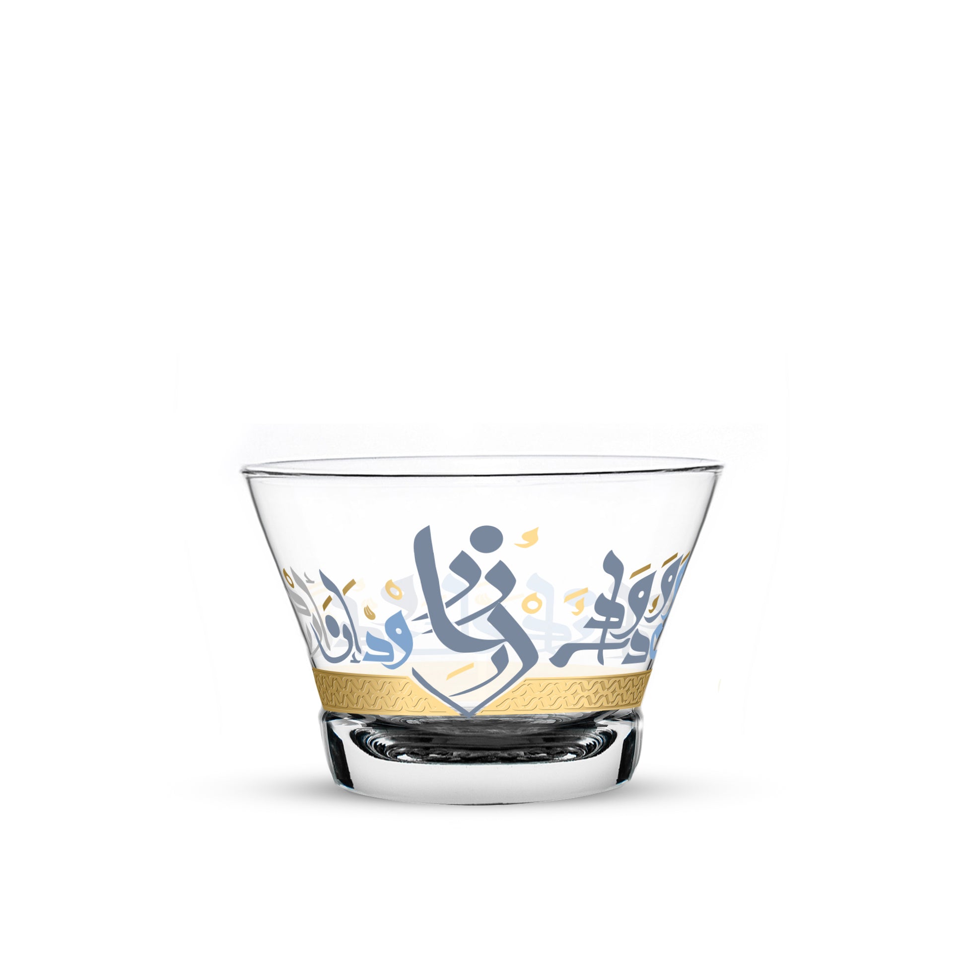 Dimlaj Wadoud Set Of 6 Pcs Cawa Cups (Gold) - Premium Arabic Coffee Cups from Wadoud By Dimlaj - Just $55! Shop online now at Dimlaj Jordan 