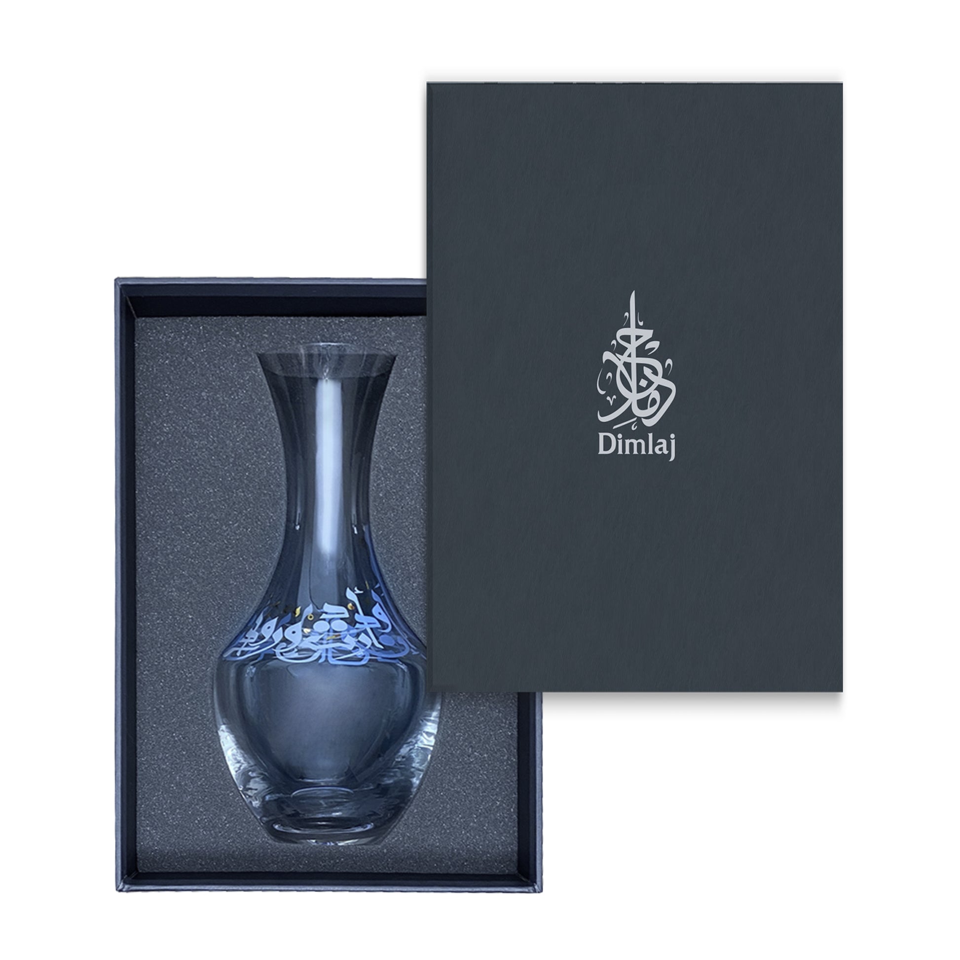 Dimlaj Wadoud Crystal Decanter (Gold) - Premium Decanters from Wadoud By Dimlaj - Just $55! Shop online now at Dimlaj Jordan 