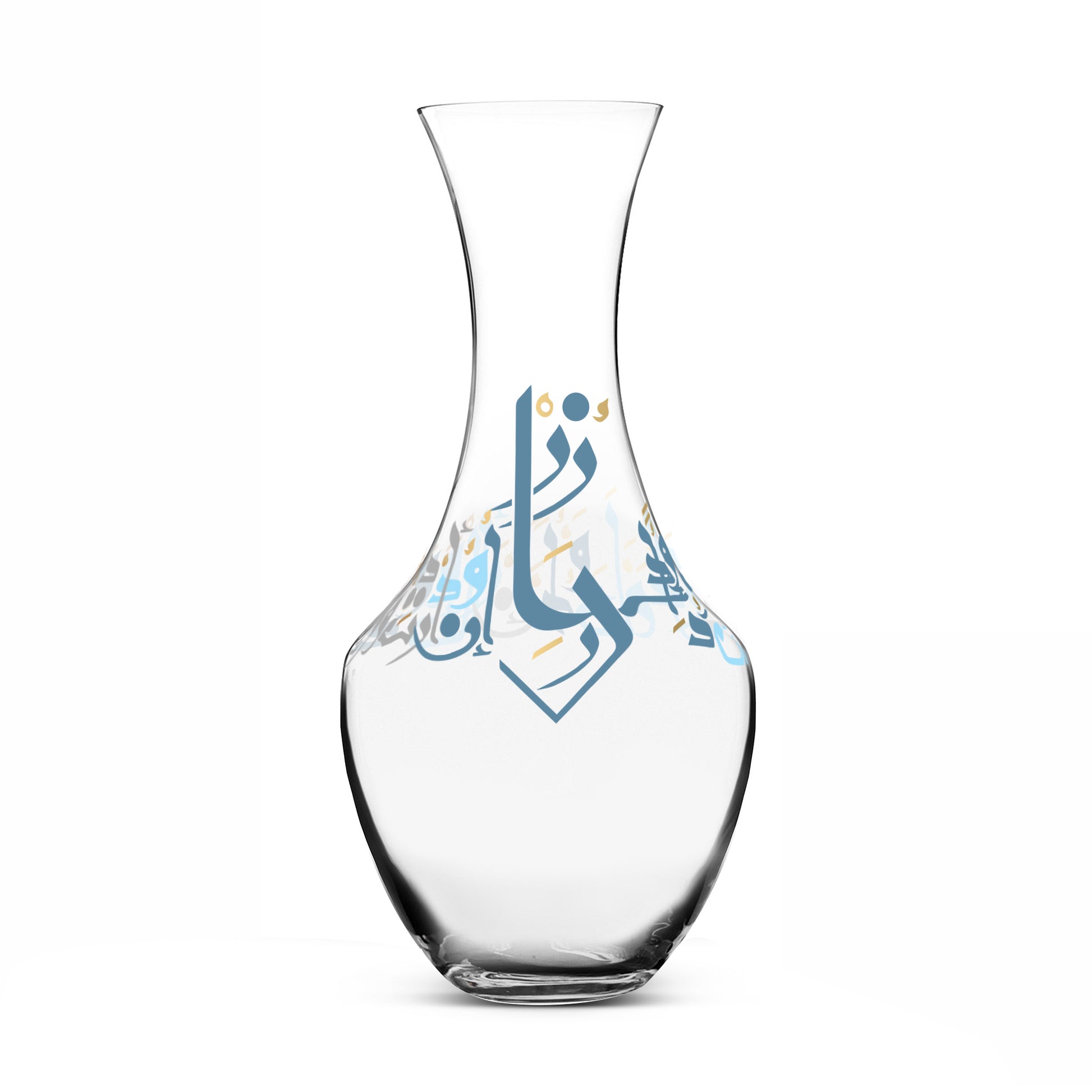 Dimlaj Wadoud Crystal Decanter (Gold) - Premium Decanters from Wadoud By Dimlaj - Just $55! Shop online now at Dimlaj Jordan 