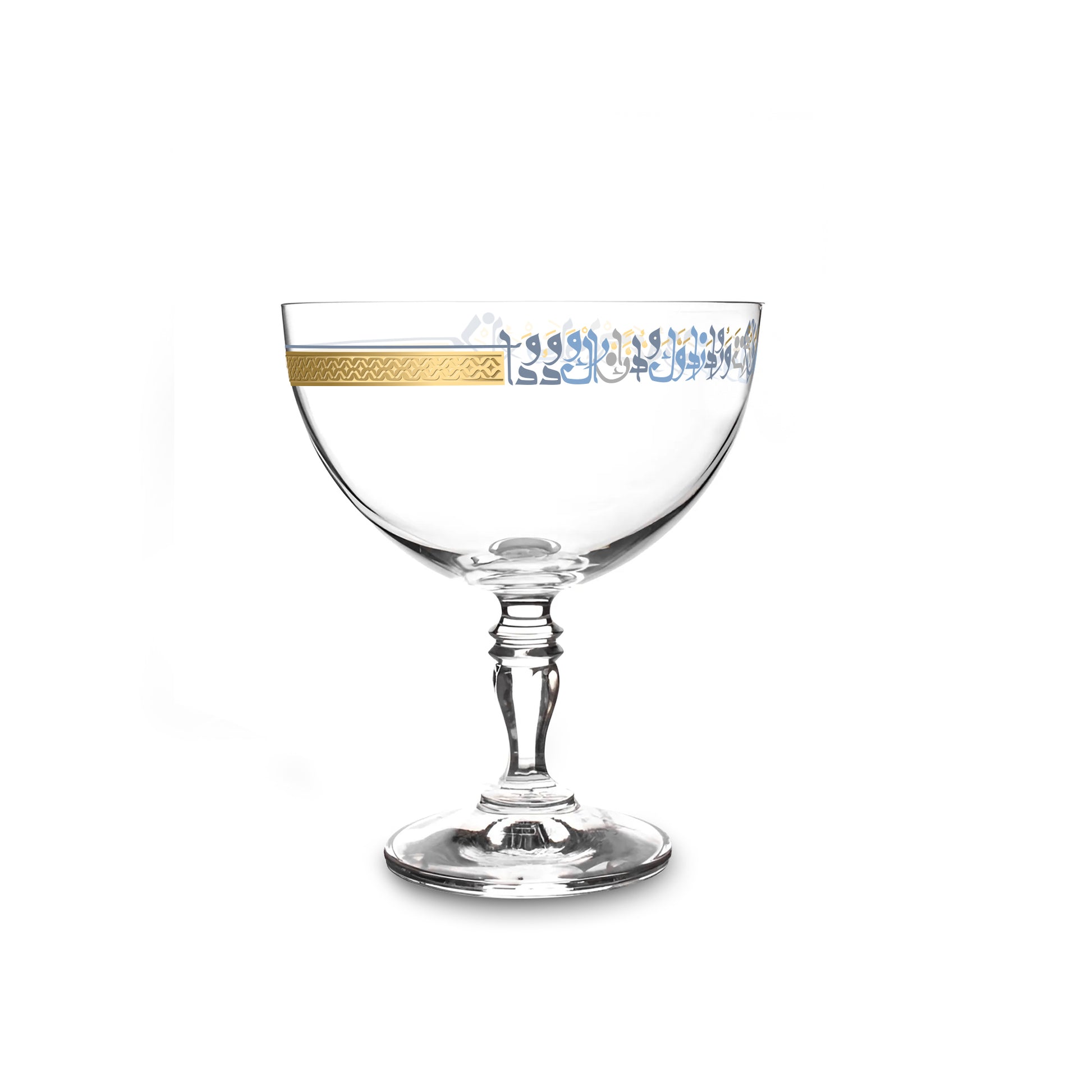 Dimlaj Wadoud Set of 6 Pcs Ice-Cream Cups (Gold) - Premium Ice-Cream Cups from Wadoud By Dimlaj - Just $80! Shop online now at Dimlaj Jordan 