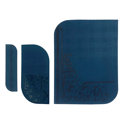 Dimlaj Wadoud Table Accessories Set of 18 Pcs (Petrol) - Premium Table Accessories from Wadoud By Dimlaj - Just $68! Shop online now at Dimlaj Jordan 