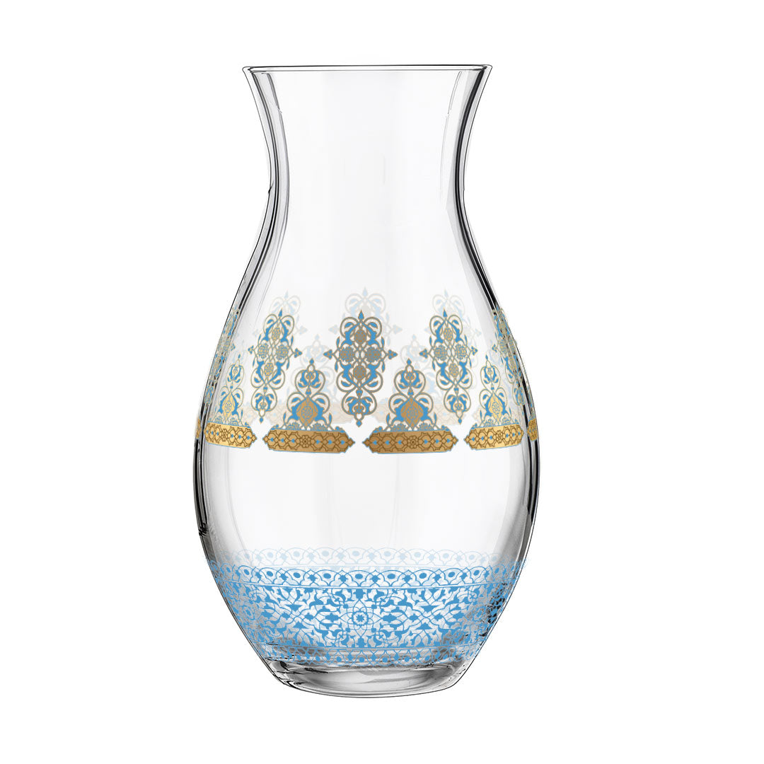 Dimlaj Rayhan Glass Vase (Gold) | Home