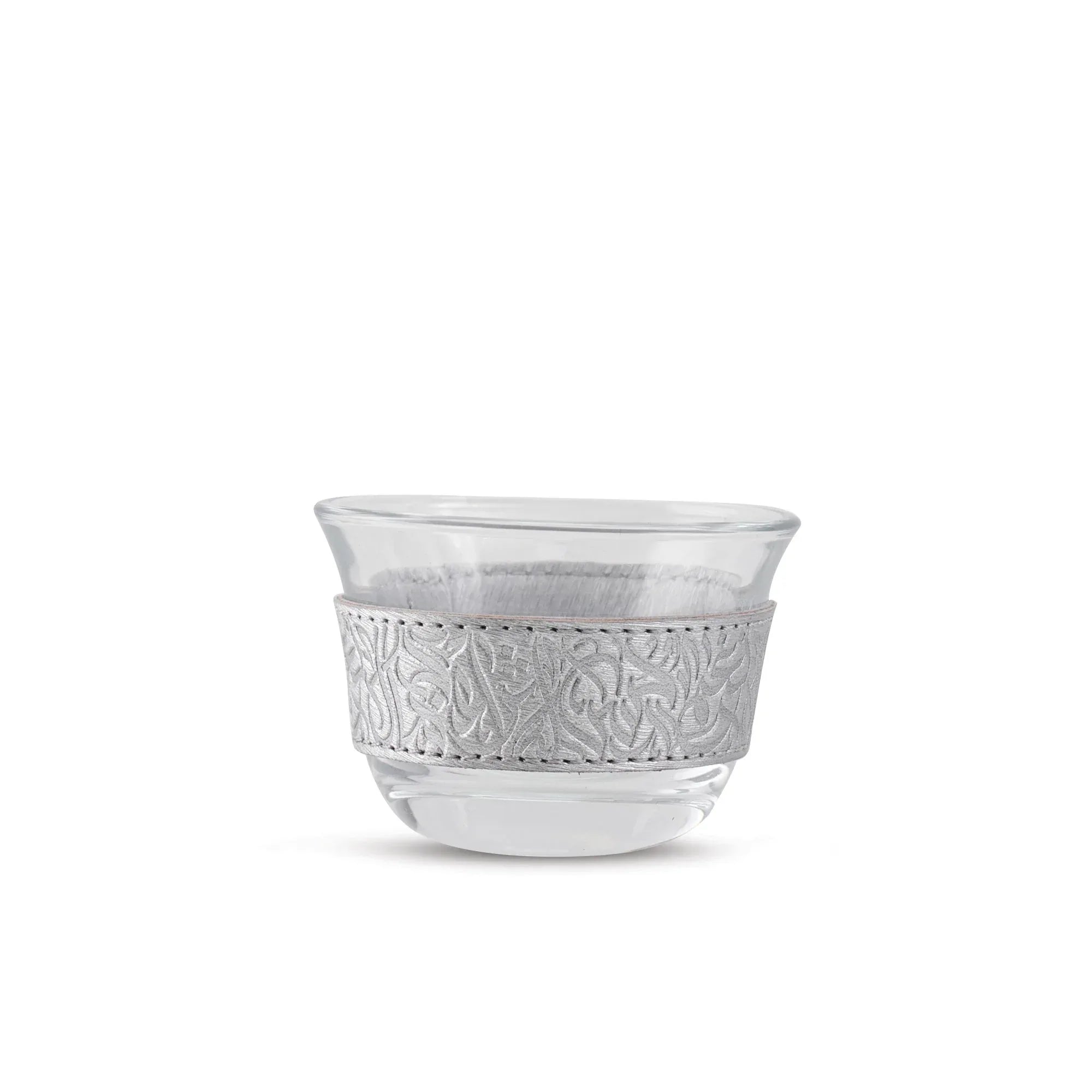 Dimlaj Nagham Set Of 6 Pcs Cawa Cups (Silver) | Home Dimlaj Nagham Set Of 6 Pcs Cawa Cups (Silver) | Home