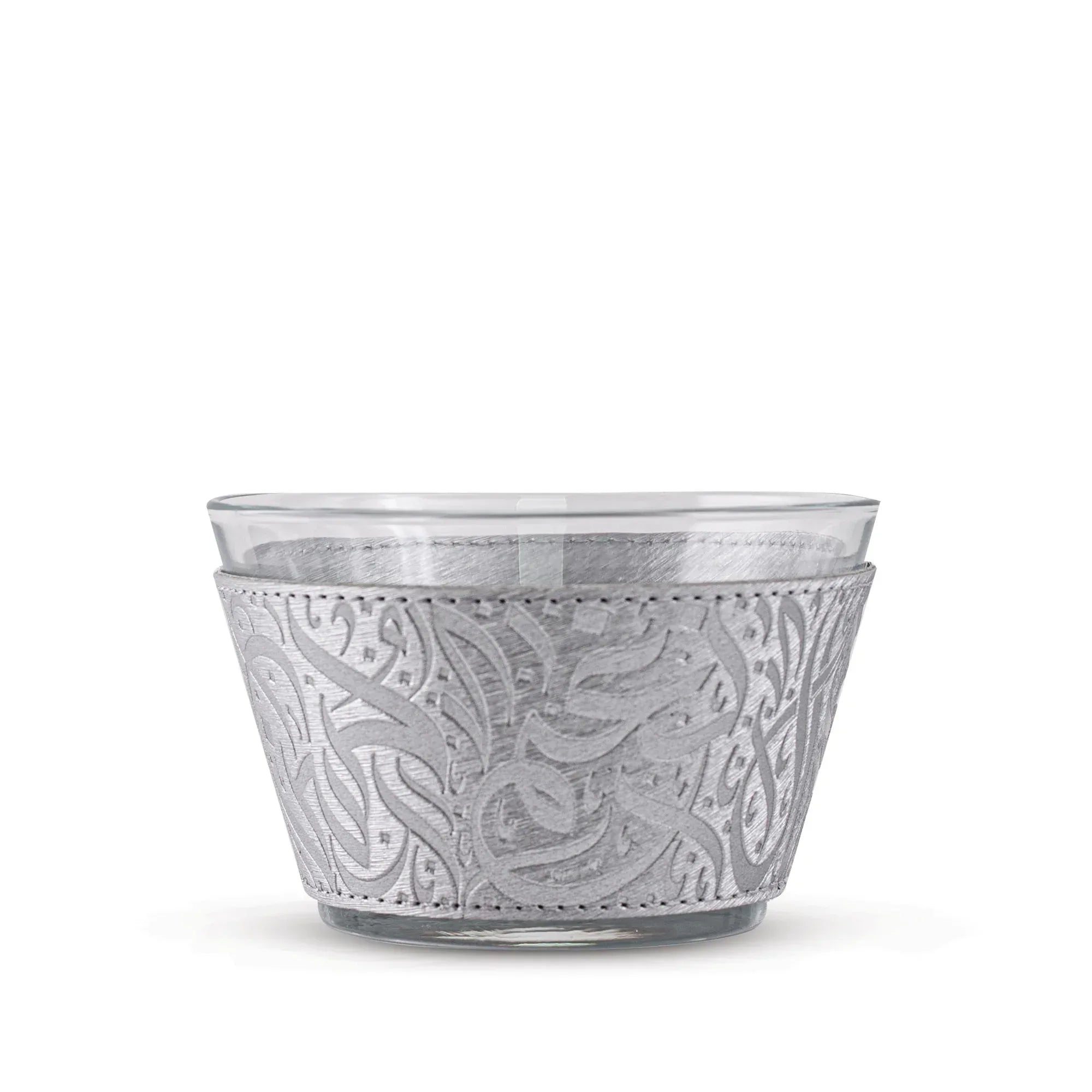 Dimlaj Nagham Set Of 6 Pcs Serving Bowls (Silver) | Home