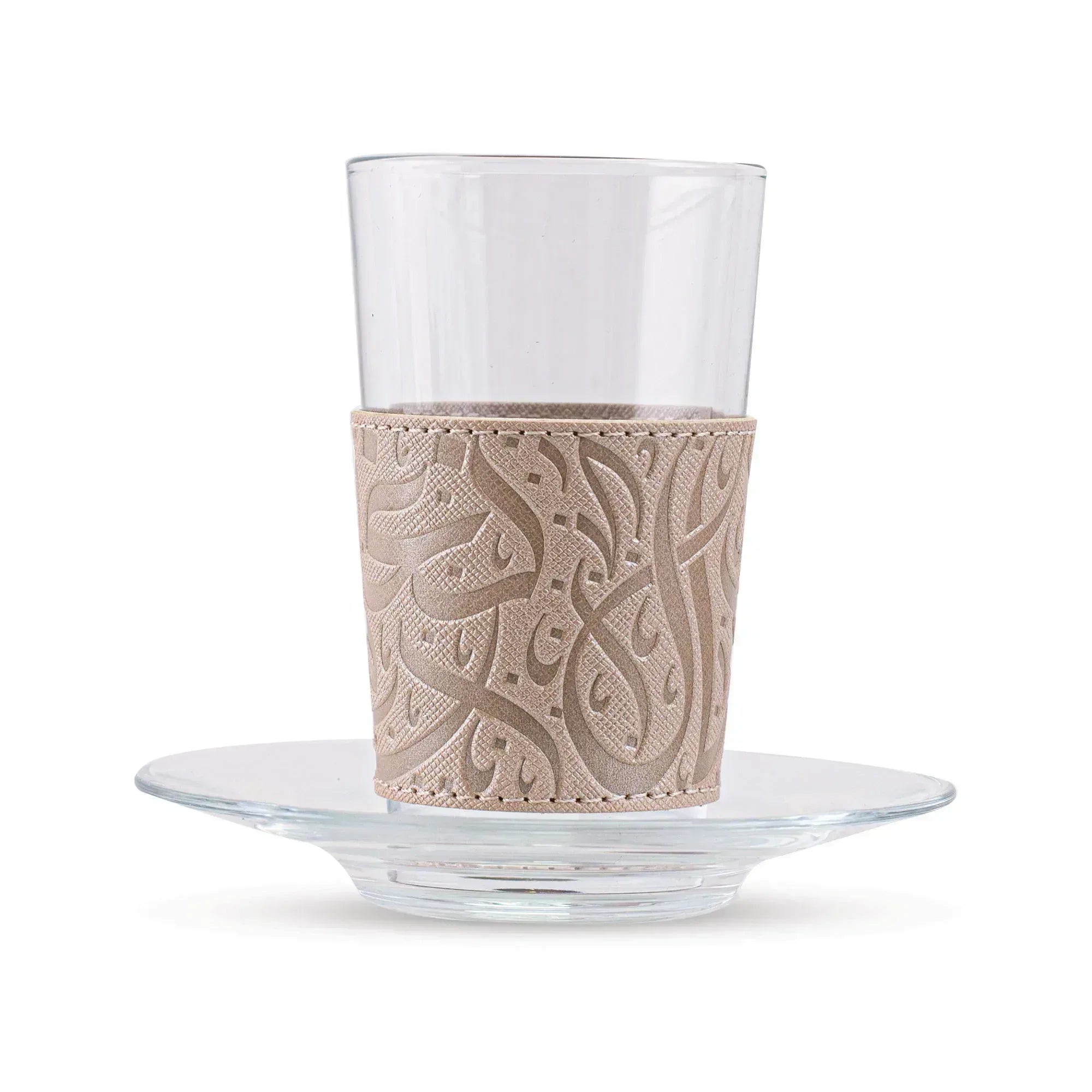 Dimlaj Nagham Set Of 6 Pcs Tea Cups and Saucers (Beige) | Home Dimlaj Nagham Set Of 6 Pcs Tea Cups and Saucers (Beige) | Home
