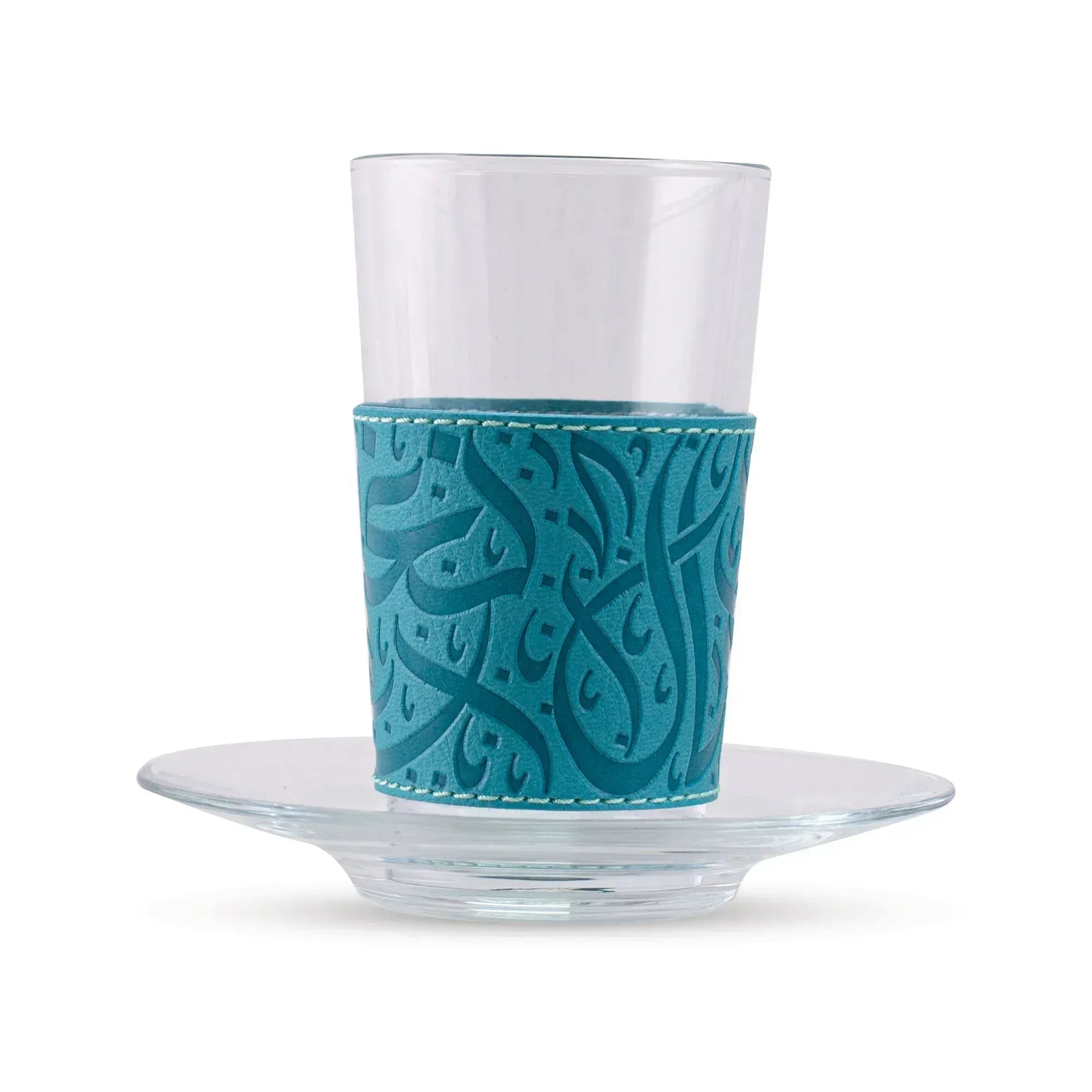 Dimlaj Nagham Set Of 6 Pcs Tea Cups and Saucers (Turquoise) | Home Dimlaj Nagham Set Of 6 Pcs Tea Cups and Saucers (Turquoise) | Home
