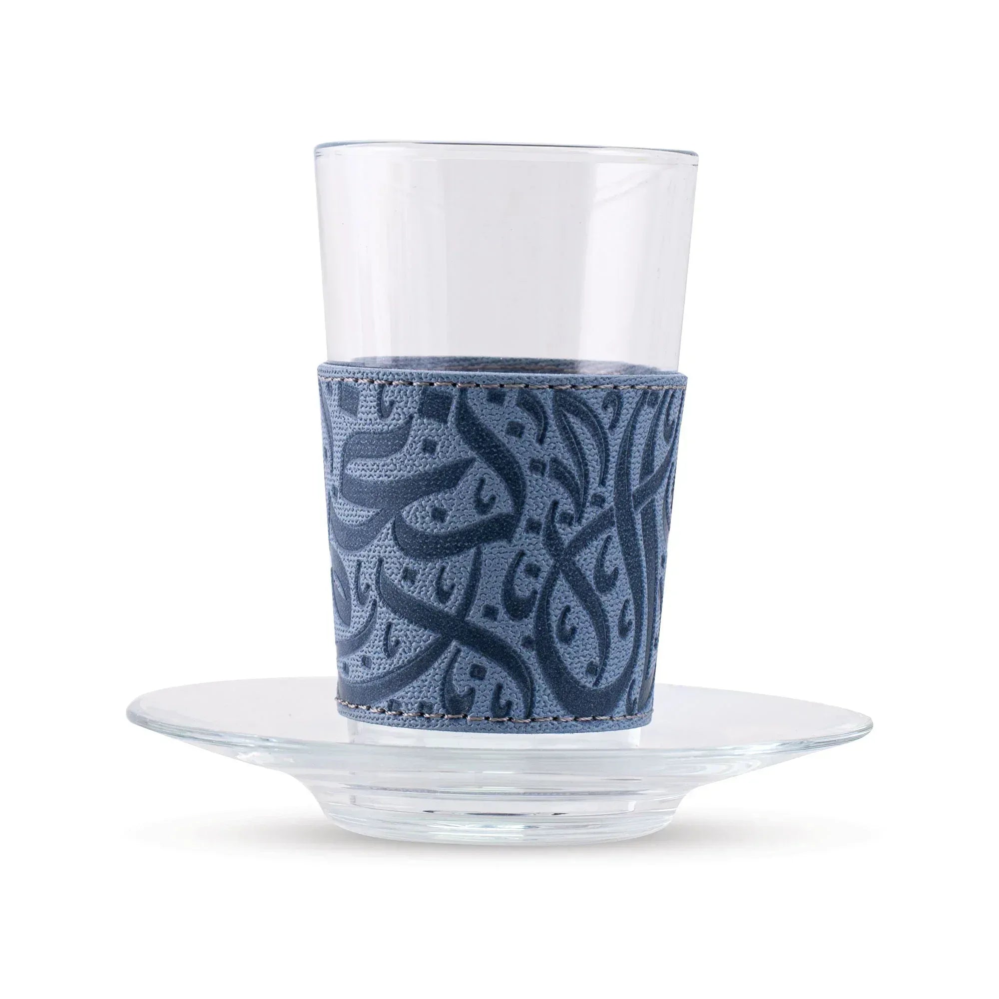 Dimlaj Nagham Set Of 6 Pcs Tea Cups and Saucers (Blue) | Home Dimlaj Nagham Set Of 6 Pcs Tea Cups and Saucers (Blue) | Home