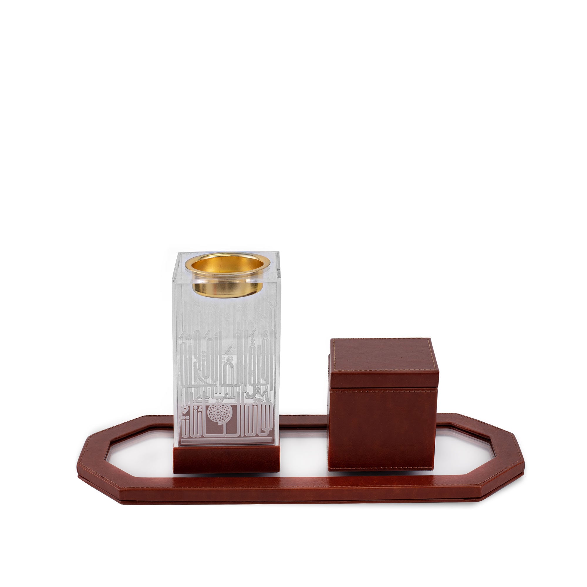 Dimlaj Hayat Incense Burner Set (Umber) | Home Dimlaj Hayat Incense Burner Set (Umber) | Home