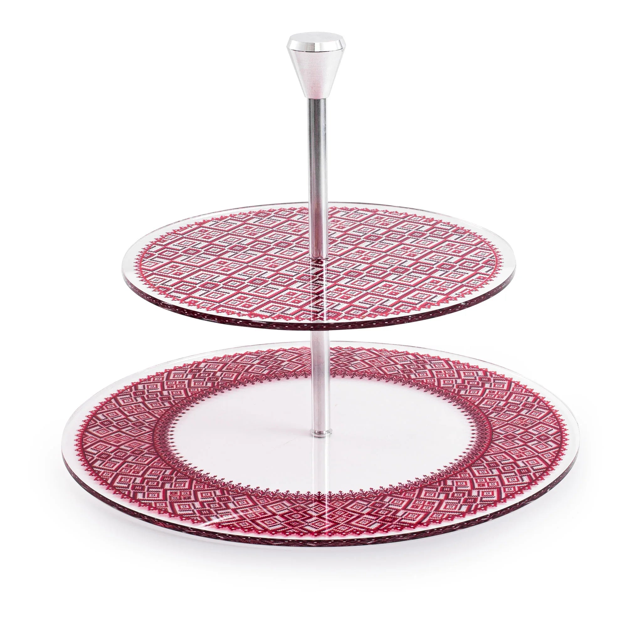 Dimlaj Darza Acrylic 2 Tiered Tray | Home