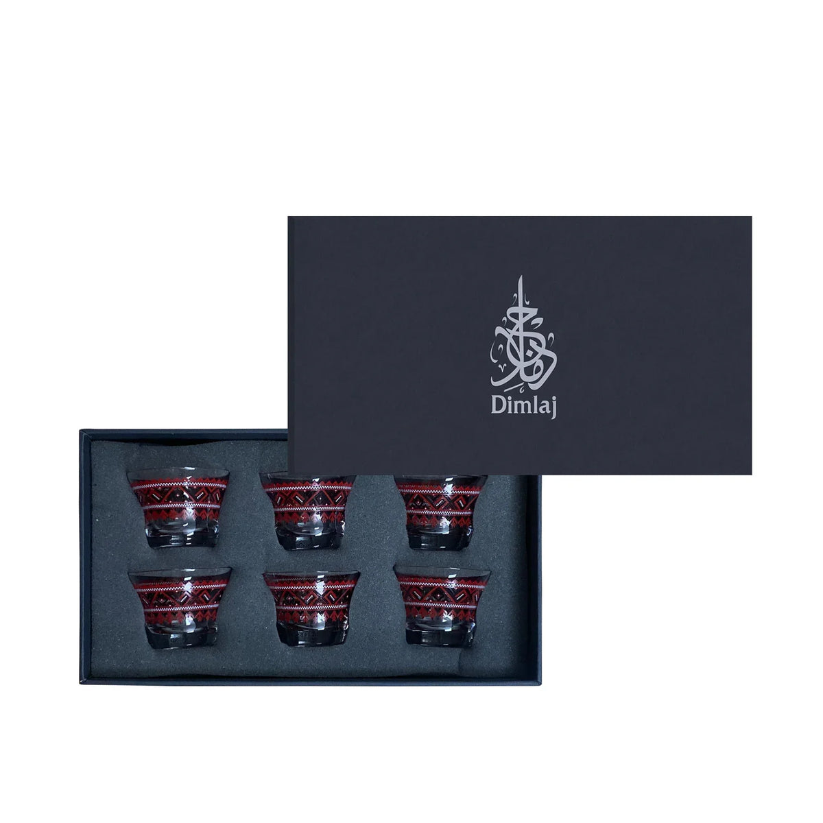 Dimlaj Darza Set Of 6 Pcs Cawa Cups – Dimlaj Jordan