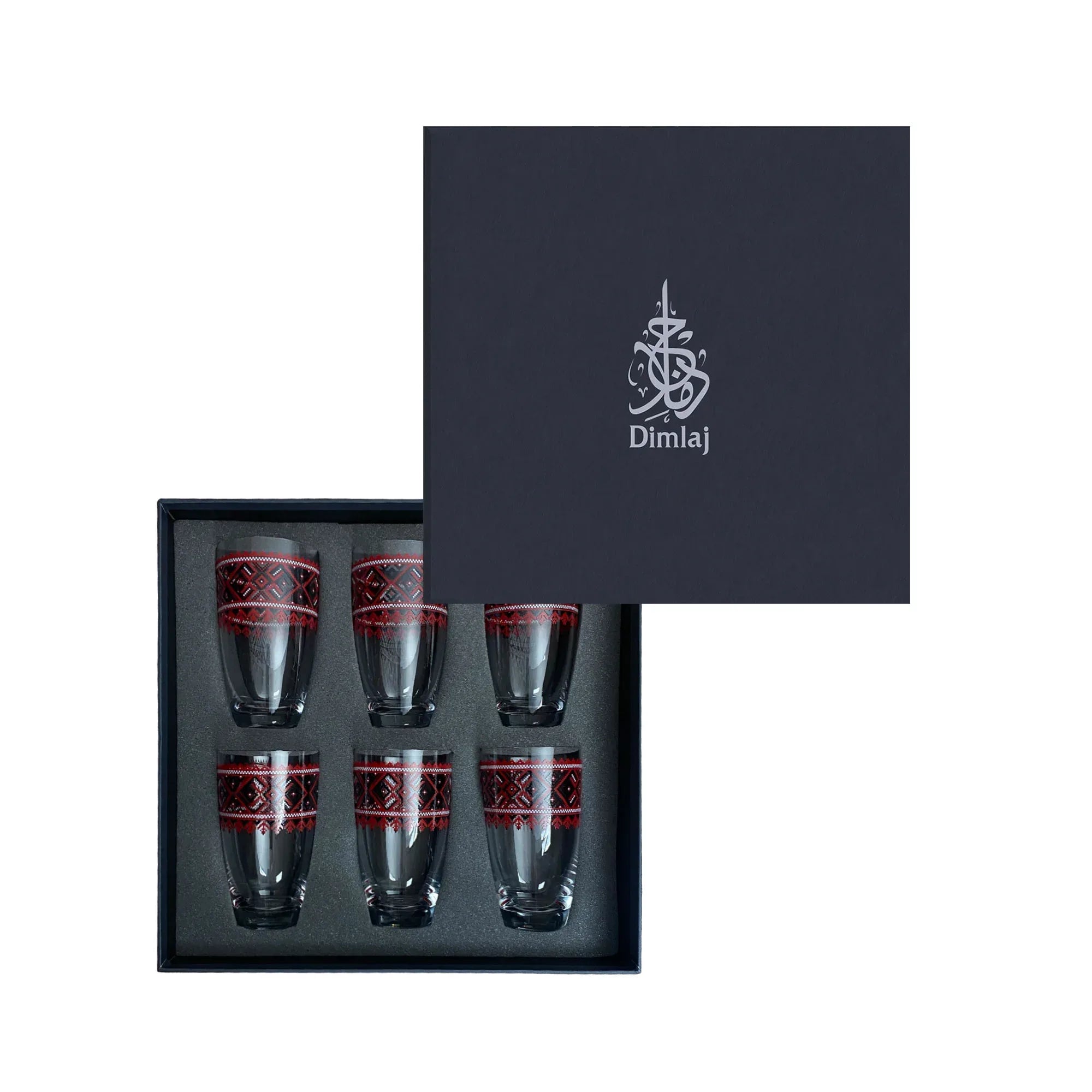 Dimlaj Darza Set Of 6 Pcs Highball Tumblers | Home Dimlaj Darza Set Of 6 Pcs Highball Tumblers | Home