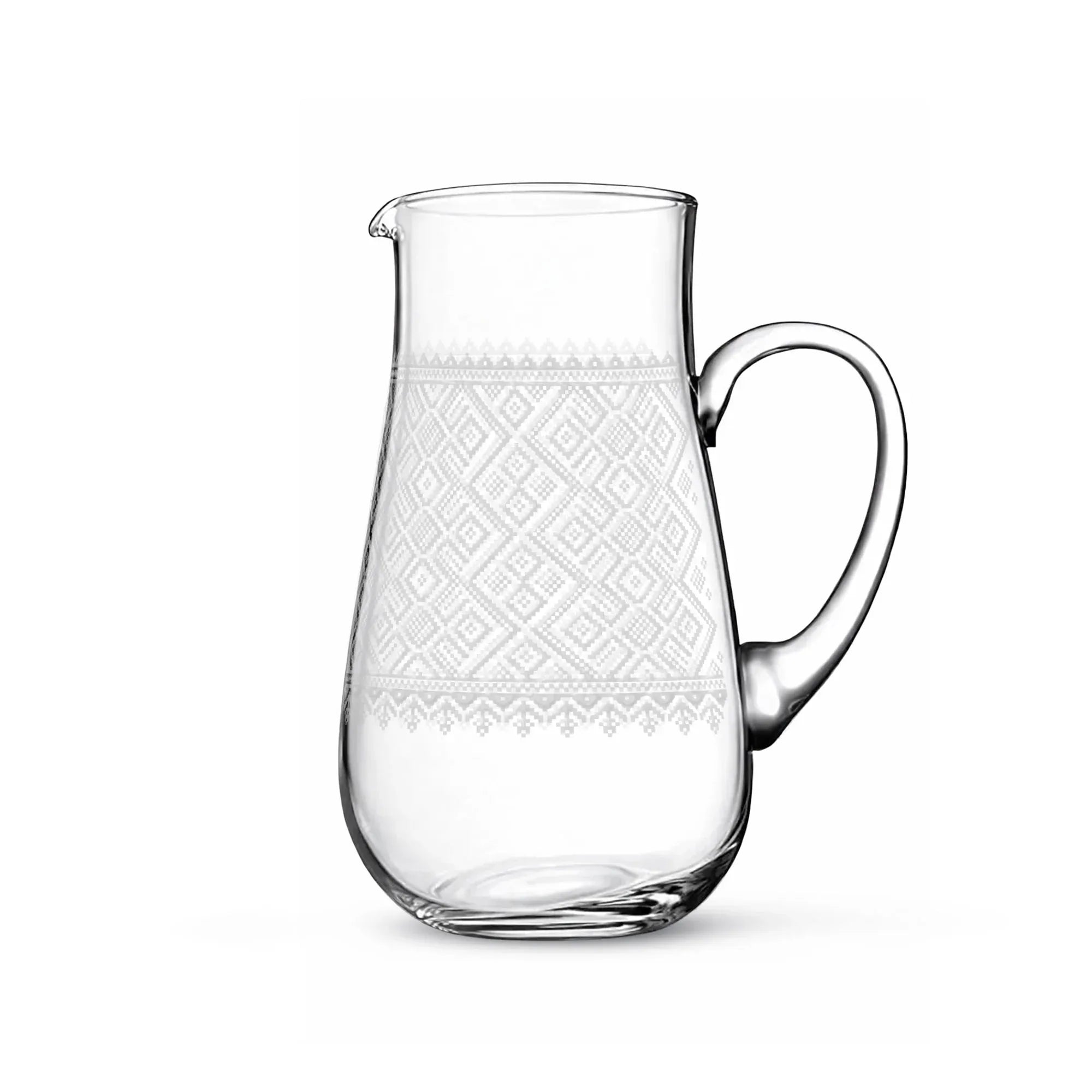 Dimlaj Darza Glass Jug (Engraved) | Home Dimlaj Darza Glass Jug (Engraved) | Home