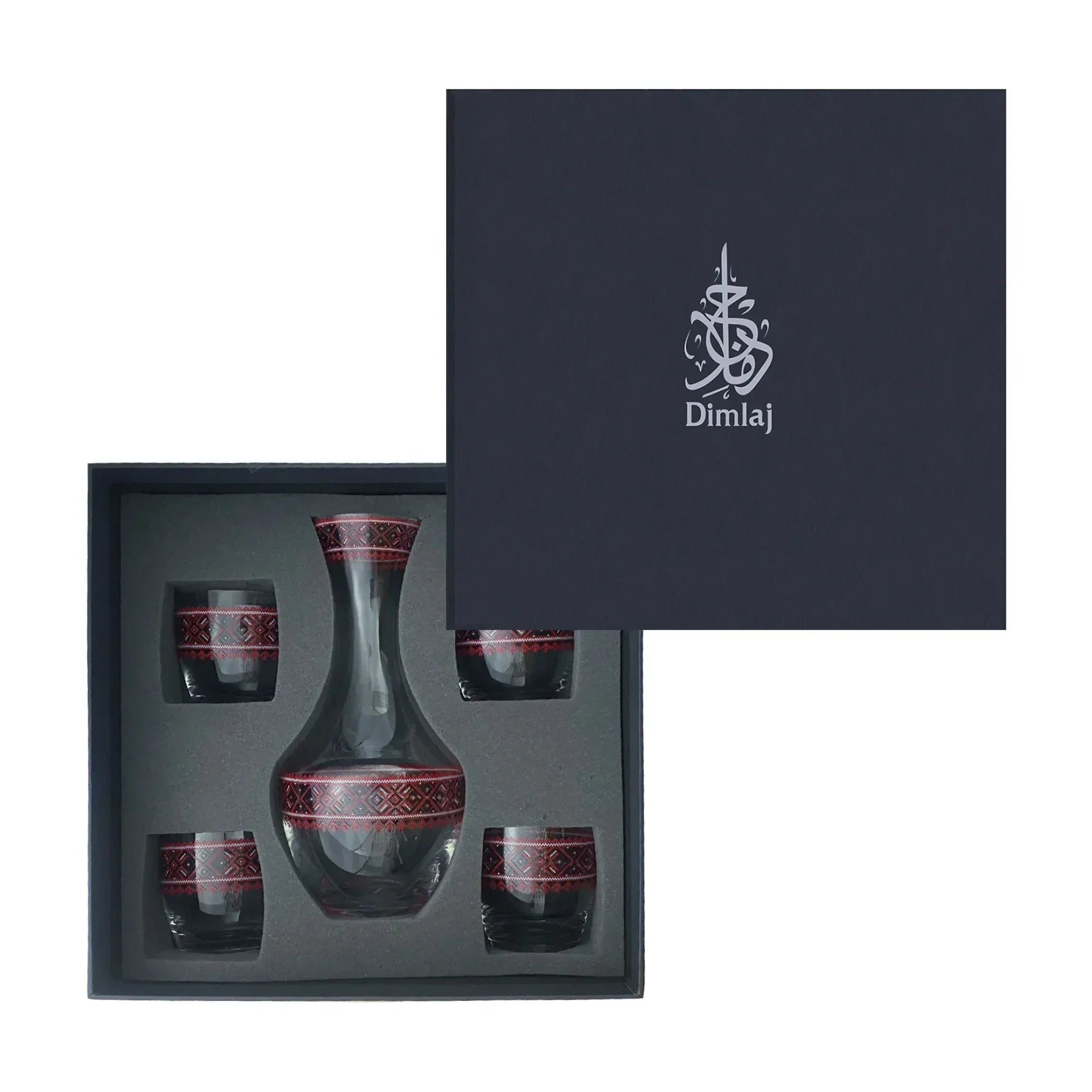Dimlaj Darza Set Of 5 Pcs Drinkset | Home Dimlaj Darza Set Of 5 Pcs Drinkset | Home