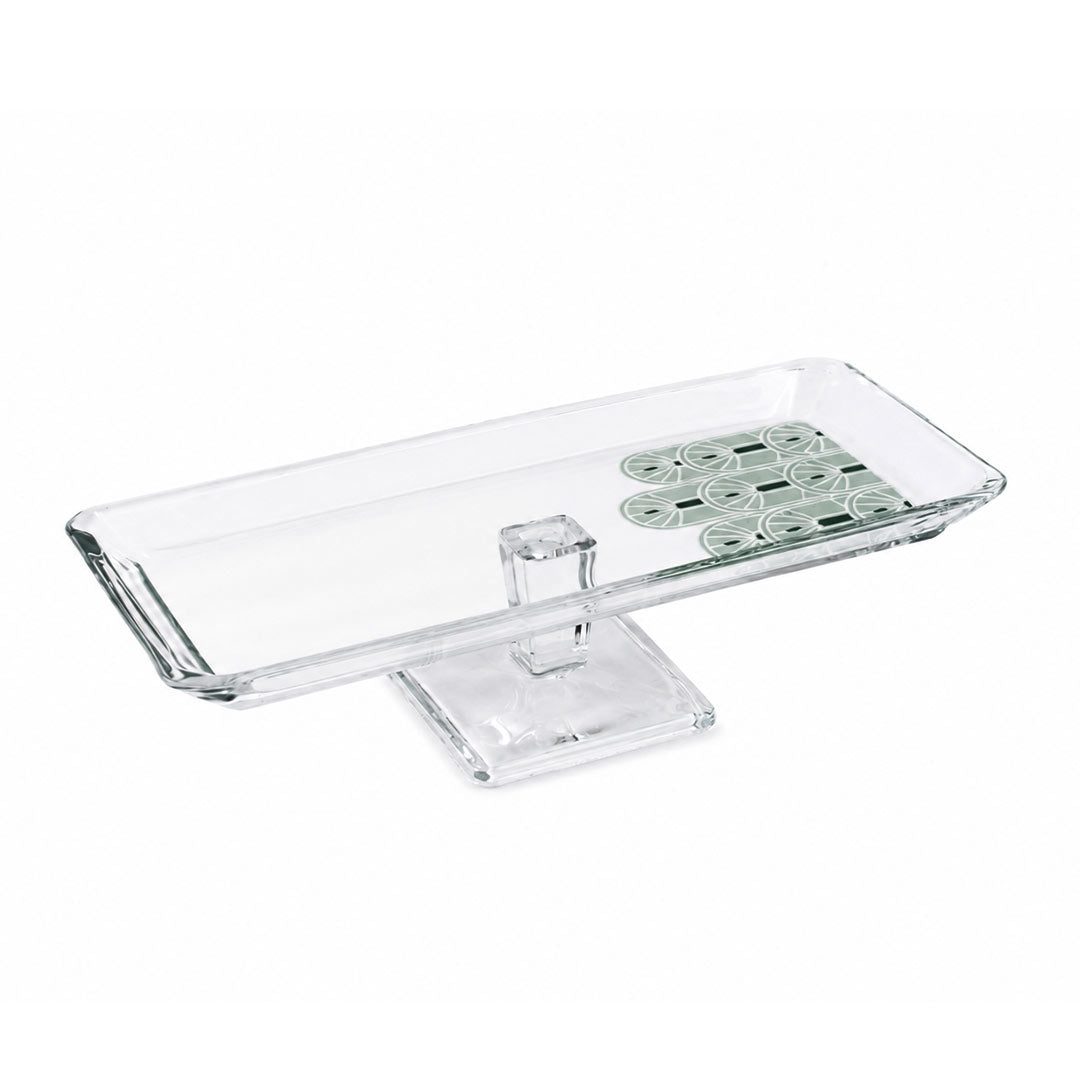 Dimlaj Nour Footed Serving Plate | Home