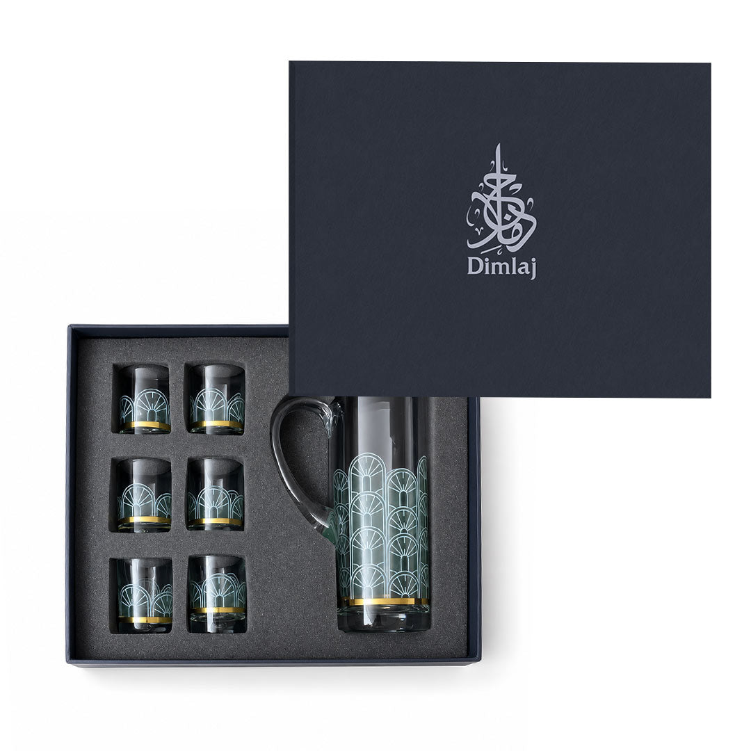 Dimlaj Nour ZamZam Set Of 7 Pcs (Gold) | Home Dimlaj Nour ZamZam Set Of 7 Pcs (Gold) | Home