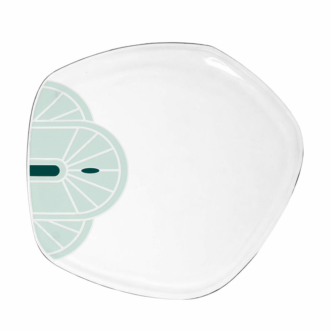 Dimlaj Nour Glass Platter | Home