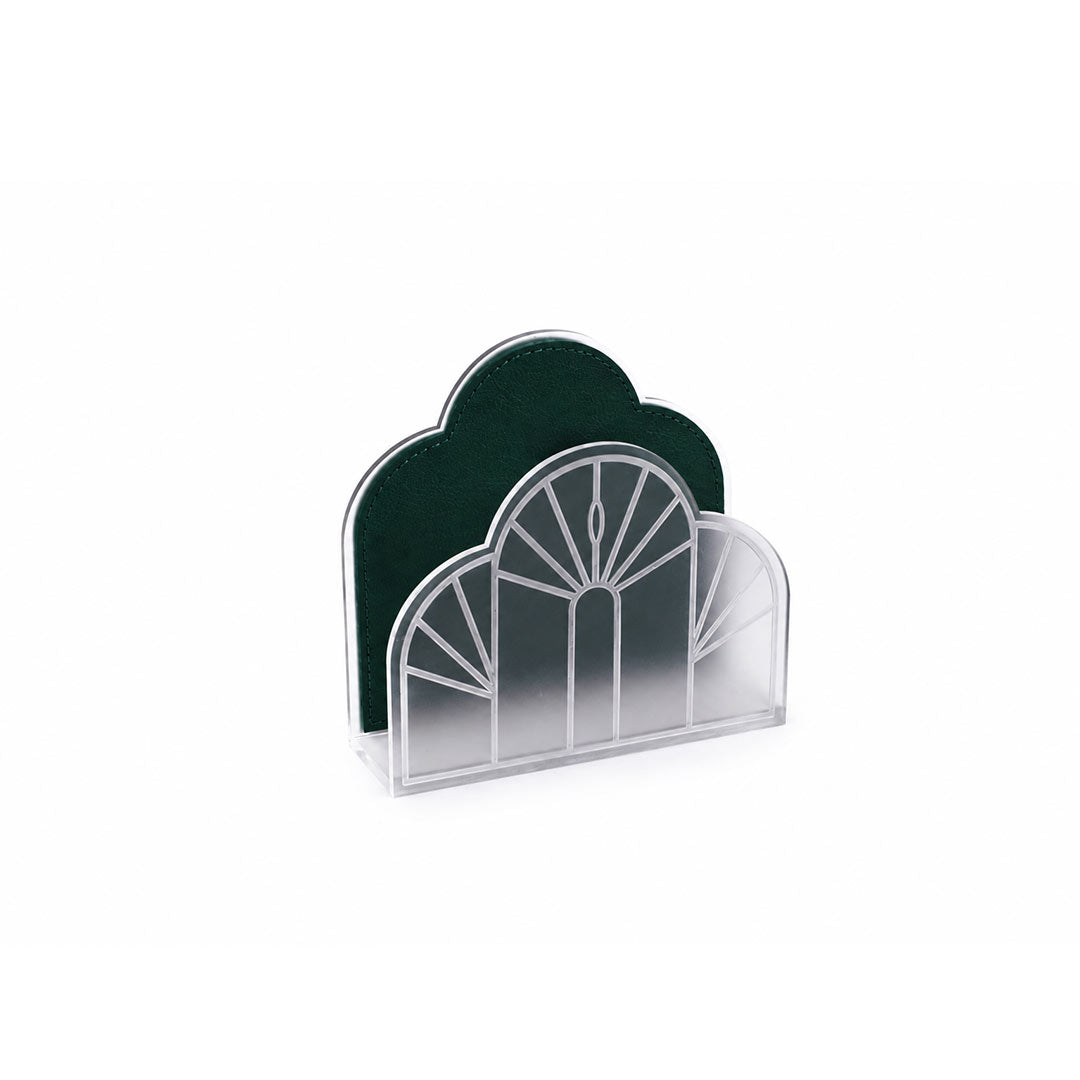 Dimlaj Nour Acrylic Napkin Holder (Green) | Home Dimlaj Nour Acrylic Napkin Holder (Green) | Home