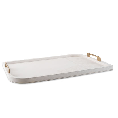 Dimlaj Wadoud Serving Tray (Metallic Pearl) - Premium Trays from Wadoud By Dimlaj - Just $90! Shop online now at Dimlaj Jordan 