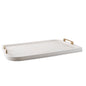 Dimlaj Wadoud Serving Tray (Metallic Pearl) - Premium Trays from Wadoud By Dimlaj - Just $90! Shop online now at Dimlaj Jordan 