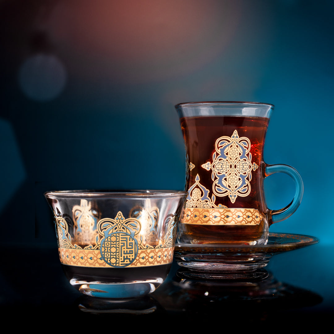 Dimlaj Rayhan Set of 6 Pcs Cawa Cups - Premium Arabic Coffee Cups from Rayhan By Dimlaj - Just $40! Shop online now at Dimlaj Jordan 