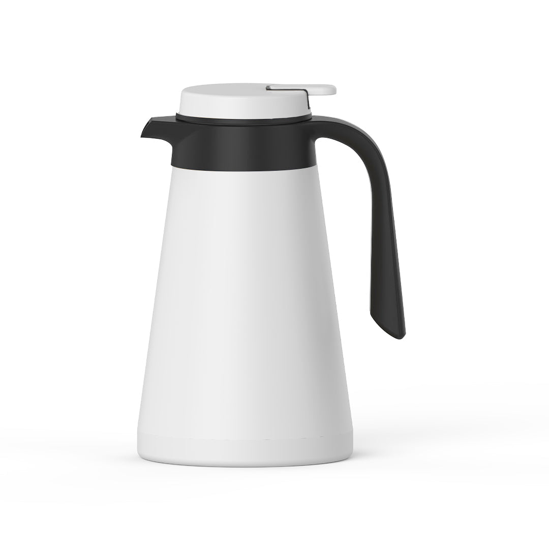 Dimlaj Stainless Steel Vacuum Flask (White) 1.6L - Premium Flasks from Dimlaj - Just $63.45! Shop online now at Dimlaj Jordan