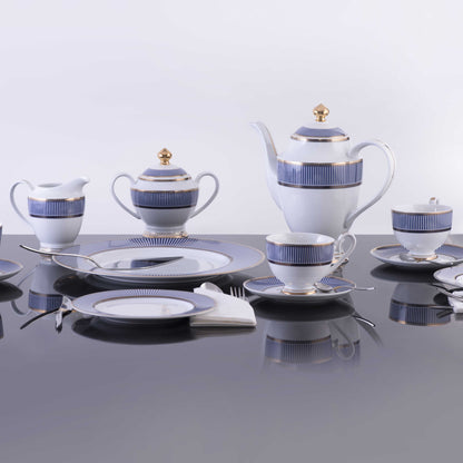 Porcelain Dinner Set - 25 Pcs - Premium Dinner Sets from KAROSA - Just $150! Shop online now at Dimlaj Jordan 