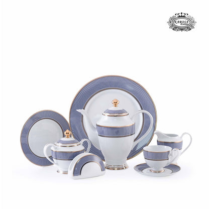 Porcelain Dinner Set - 25 Pcs - Premium Dinner Sets from KAROSA - Just $150! Shop online now at Dimlaj Jordan 