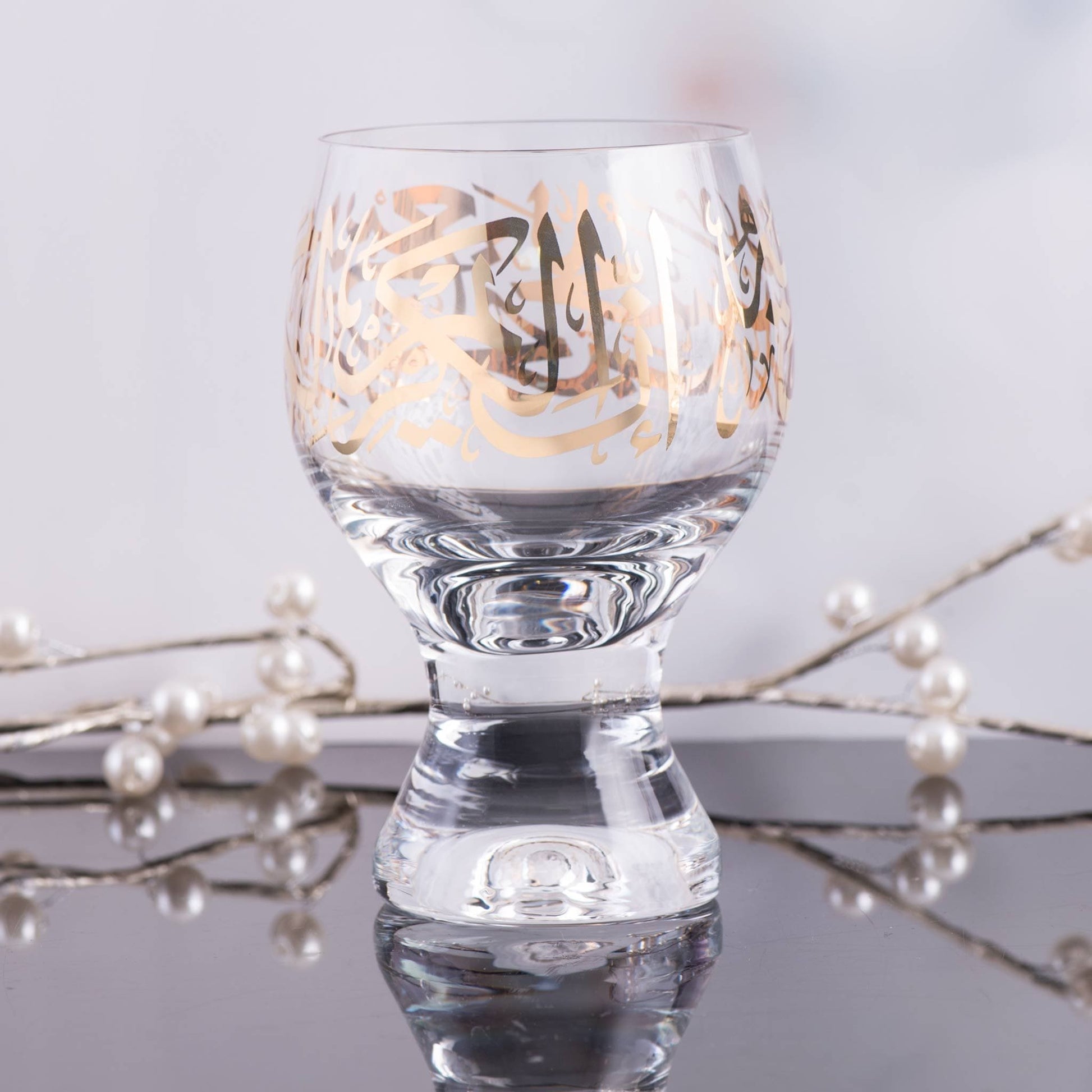 Dimlaj Kareem Set of 6 Pcs Goblet Stems - Premium Goblet Stems from Kareem By Dimlaj - Just $90! Shop online now at Dimlaj Jordan 