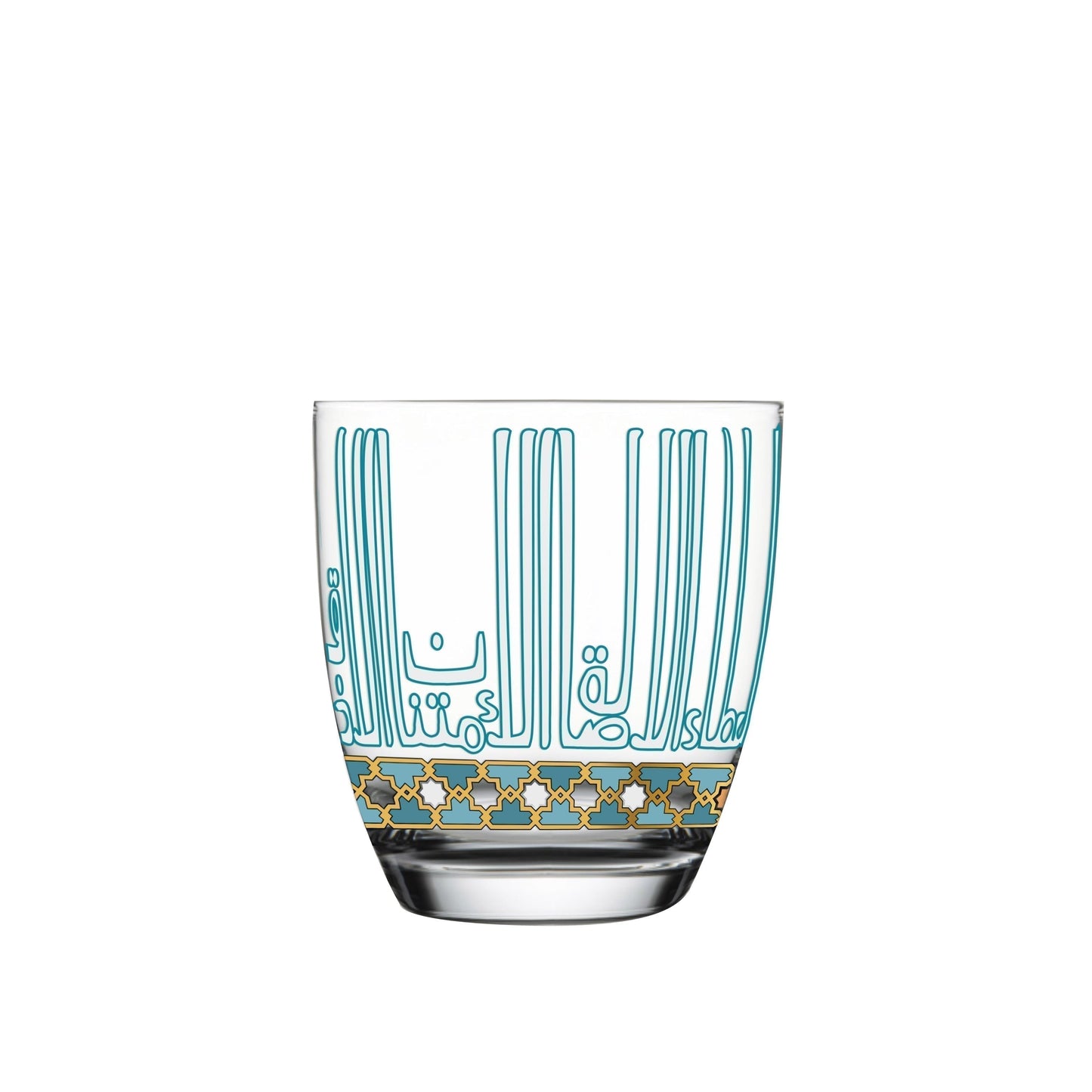 Dimlaj Asala Set of 6 Pcs Short Tumblers (Gold & Green) - Premium Short Tumblers from Asala By Dimlaj - Just $79! Shop online now at Dimlaj Jordan 