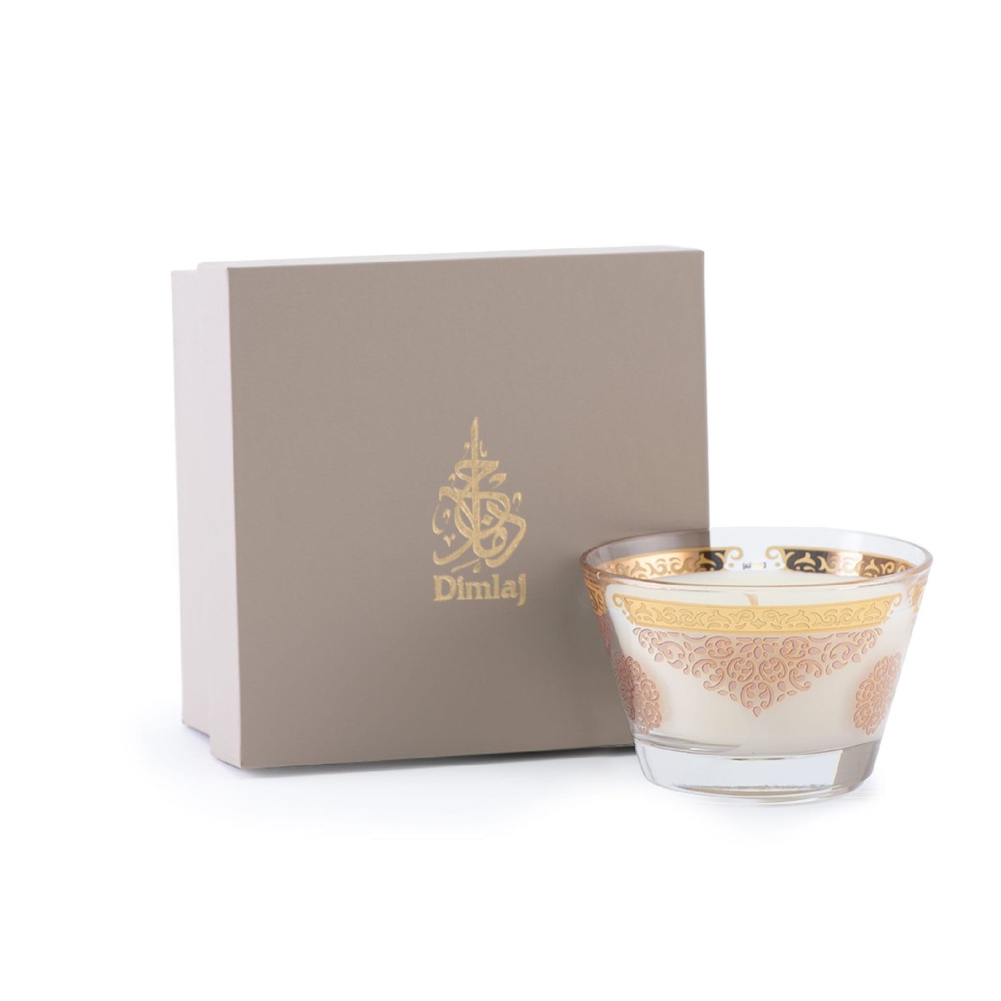 Dimlaj Selena Candle (Gold & Pink) - Premium Candles from Selena By Dimlaj - Just $22! Shop online now at Dimlaj Jordan 