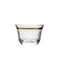 Dimlaj Ivory Set of 6 Pcs Cawa Cups (Gold) - Premium Arabic Coffee Cups from Ivory By Dimlaj - Just $60! Shop online now at Dimlaj Jordan 