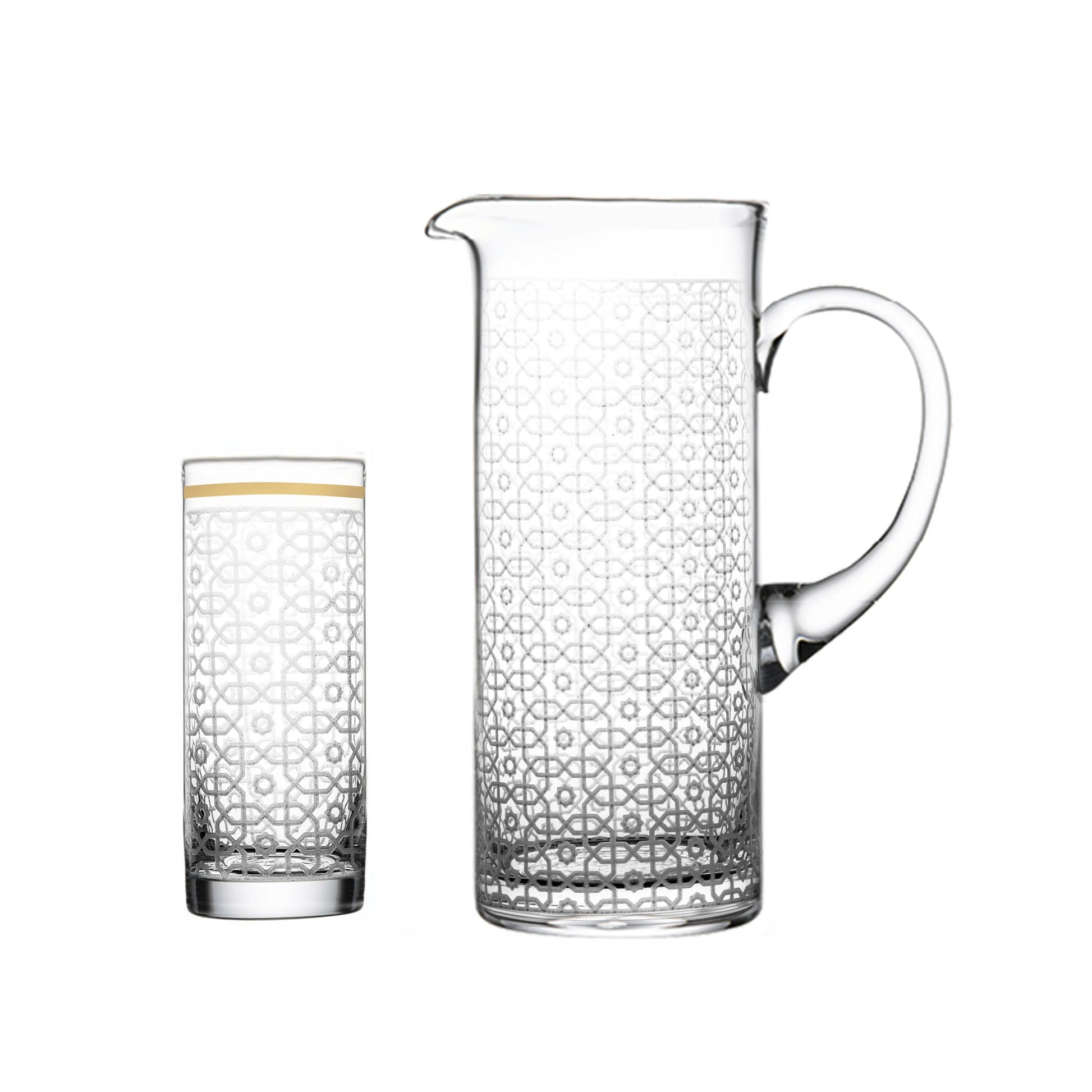 Dimlaj Ivory Set of 7 Pcs Drinkset - Premium Drinkset from Ivory By Dimlaj - Just $190! Shop online now at Dimlaj Jordan 