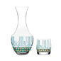 Dimlaj Asala Set of 5 Pcs Crystal Drinkset (Gold & Green) - Premium Drinkset from Asala By Dimlaj - Just $100! Shop online now at Dimlaj Jordan 