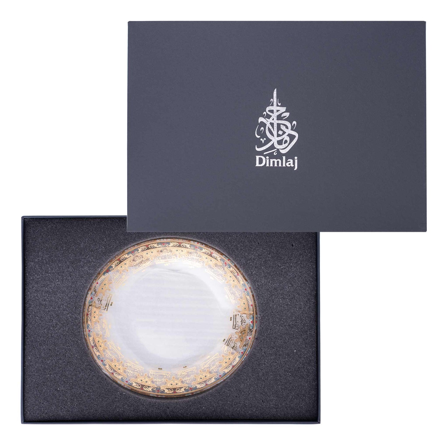 Dimlaj Suroor Set of 6 Pcs Plates - Premium Glass Plates from Suroor By Dimlaj - Just $110! Shop online now at Dimlaj Jordan 